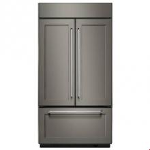 Kitchen Aid KBFN502EPA - 42 in. No Frost French Door Built-In Bottom-Freezer Refrigerator