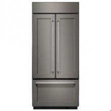 Kitchen Aid KBFN506EPA - 20 cu.ft. Built-In Bottom-Freezer Refrigerator
