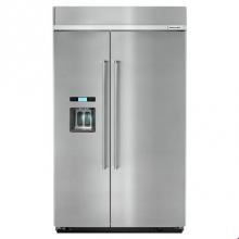 Kitchen Aid KBSD618ESS - 29.5 cu. ft 48-Inch Width Built-In Side by Side Refrigerator