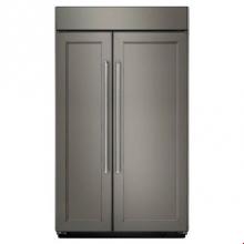 Kitchen Aid KBSN602EPA - 42 in. 26 cu. ft. No Frost SxS Built-In Freezer Refrigerator