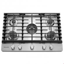 Kitchen Aid KCGS550ESS - 30 in. Built-In Gas Cooktop