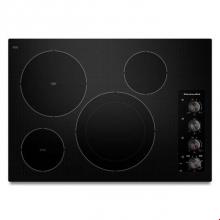 Kitchen Aid KECC604BBL - 30 in. Ceramic Glass Built-In Electric Cooktop