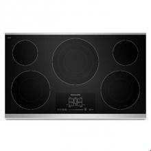 Kitchen Aid KECC667BSS - 36 in. Ceramic Glass Built-In Electric Cooktop