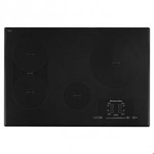 Kitchen Aid KICU509XBL - 30 in. Ceramic Glass Built-In Electric Induction Cooktop