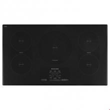 Kitchen Aid KICU569XBL - 36 in. Built-In Electric Induction Cooktop