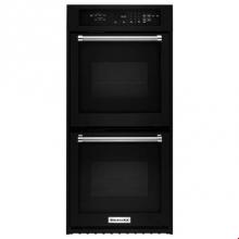 Kitchen Aid KODC304EBL - 24 in. Self-Cleaning Convection Built-In Electric Double Oven