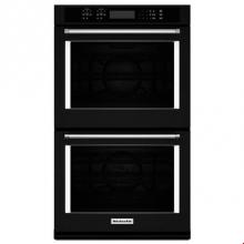 Kitchen Aid KODE507EBL - 27 in. Self-Cleaning Convection Conversion Built-In Electric Double Oven