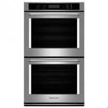 Kitchen Aid KODT107ESS - 27 in. Self-Cleaning Built-In Electric Double Oven