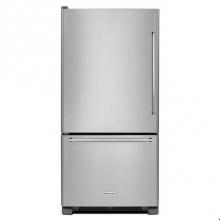 Kitchen Aid KRBL102ESS - 22 cu.ft. Standard-Depth Bottom-Freezer Refrigerator