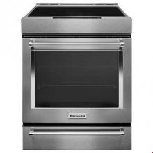 Kitchen Aid KSIB900ESS - 30 in. Self-Cleaning Convection Induction Slide-In Electric Range