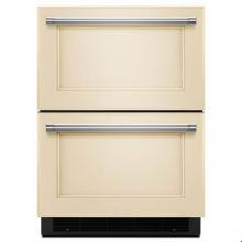 Kitchen Aid KUDR204EPA - 24'' Panel Ready Double Refrigerator Drawer