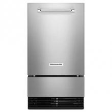 Kitchen Aid KUID508HPS - 18'' Fingerprint Resistant Icemaker With Drain Pump Included