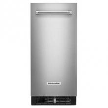 Kitchen Aid KUIX335HPS - 15'' Fingerprint Resistant Articulating Hinge Icemaker