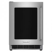 Kitchen Aid KURL304ESS - 24'' Undercounter Refrigerator with Glass Door and Metal Trim Shelves
