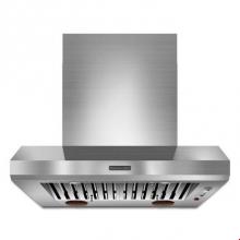 Kitchen Aid KXW9736YSS - 36'' Wall-Mount 600-1200 CFM Canopy Hood, Commercial-Style