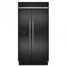 Kitchen Aid KBSD608EBS - 48'' SXS, Black Stainless, Dispenser, Vbl, Platinum Interior, Energy Star