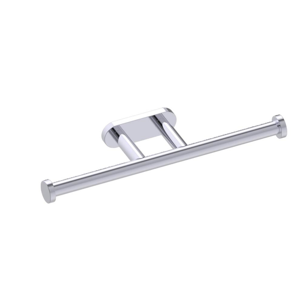 OSLO - Double Toilet Paper Holder-Polished Chrome