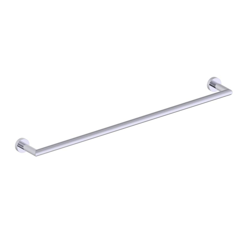 OSLO - 24-inch Bathroom Towel Bar Solid Back-Polished Chrome