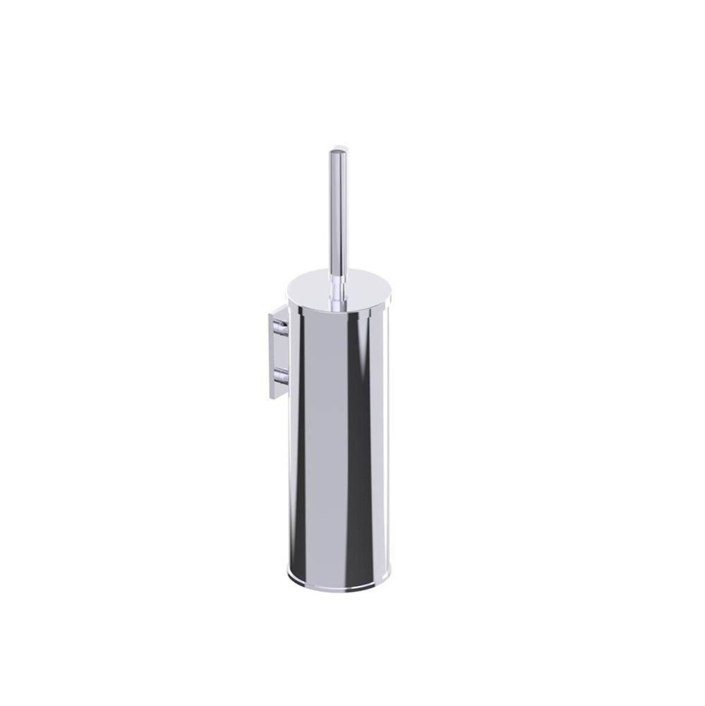 OSLO - Wall Mounted Toilet Brush Set-Polished Chrome