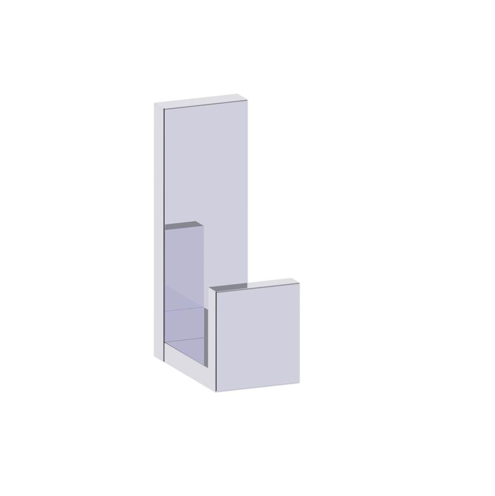 BERLIN - 4-inch Large Coat Hook-Polished Chrome