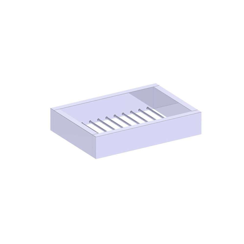 BERLIN - Wall Mounted Soap Basket-Polished Chrome