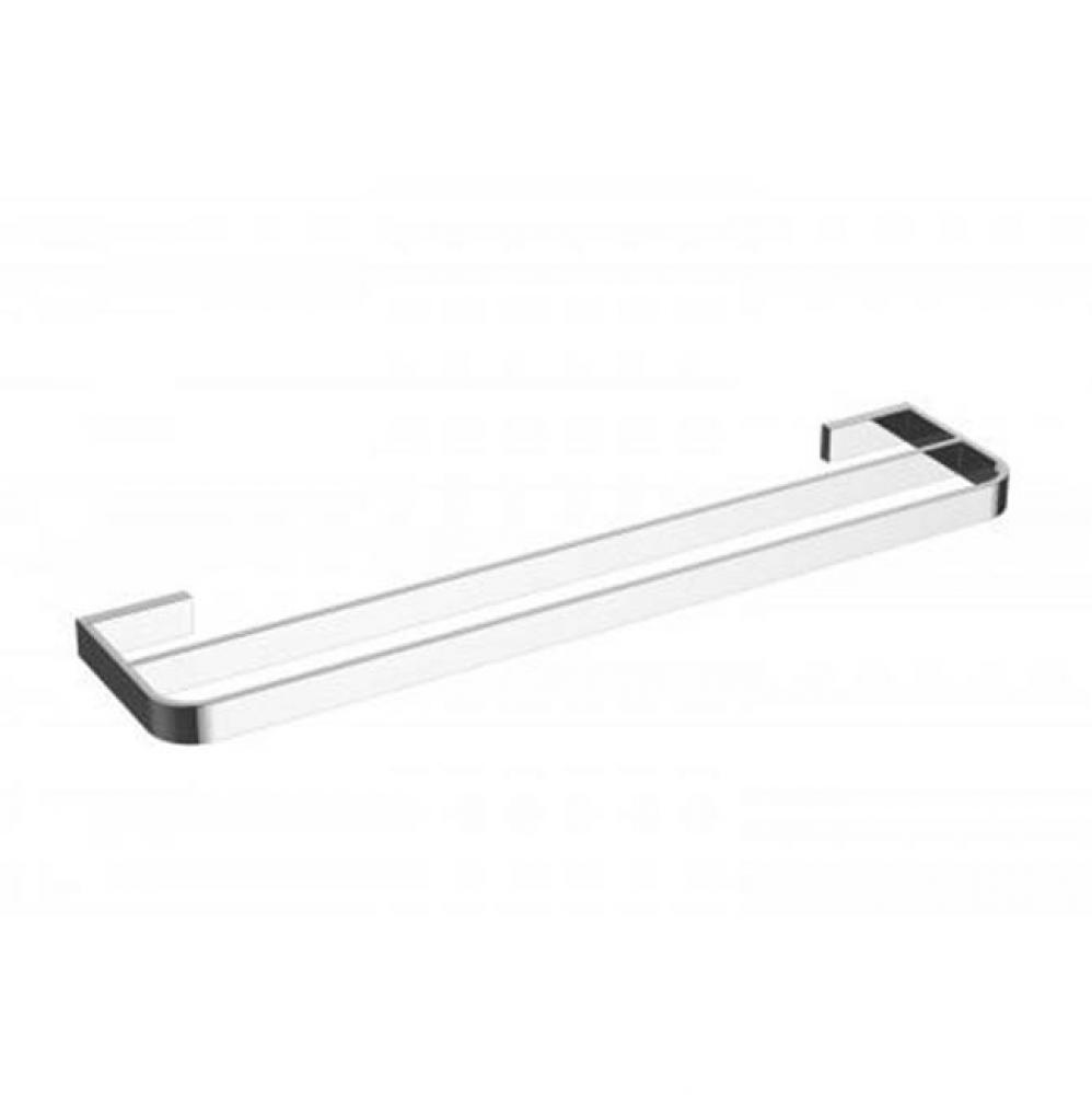 COLOGNE - 24-inch Double Bathroom Towel Bar-Polished Chrome