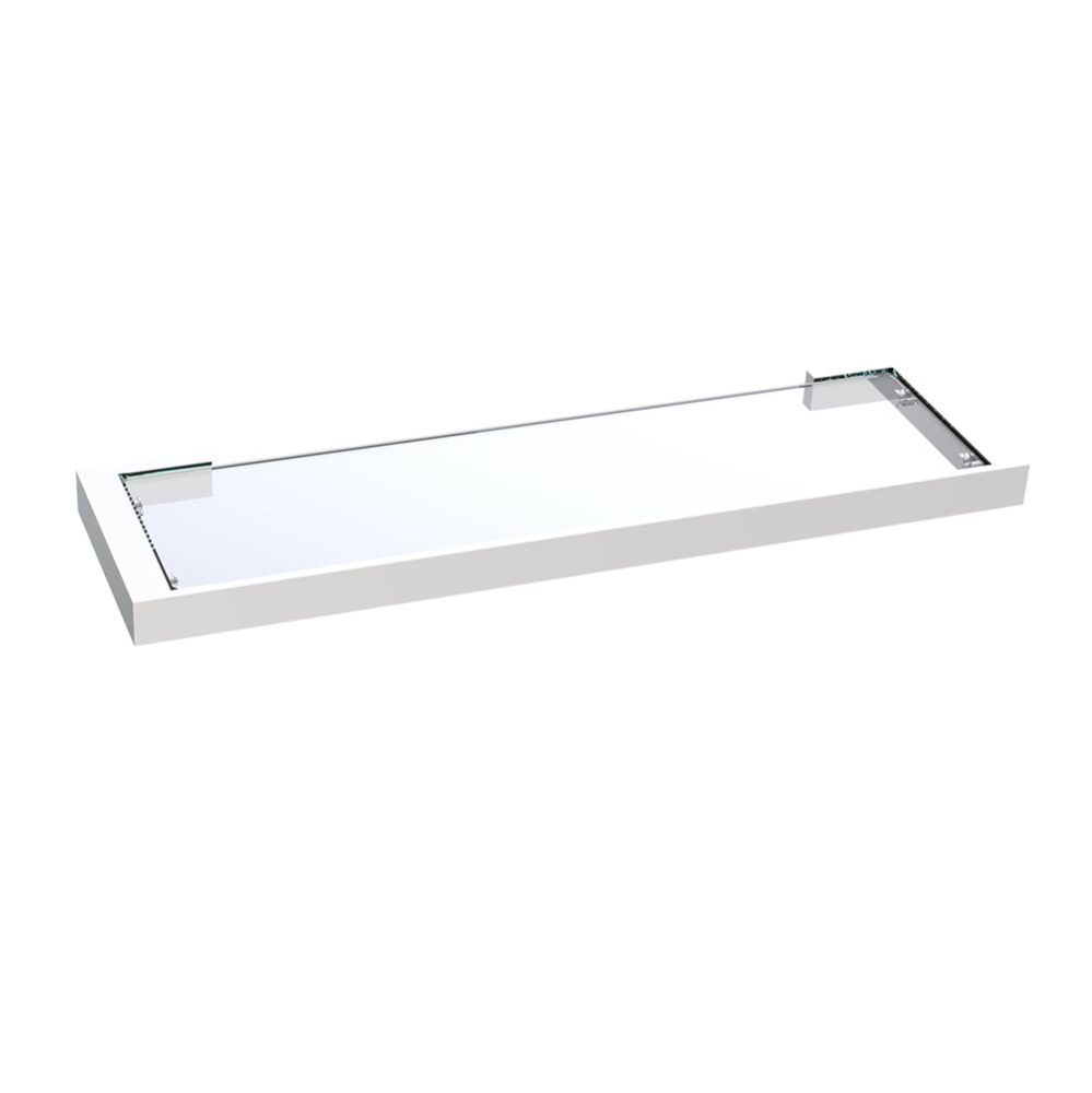 MUNICH - Glass Shelf-Polished Chrome