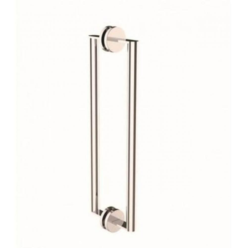 FRANKFURT - 12-inch Double Shower Door Handle-Polished Chrome