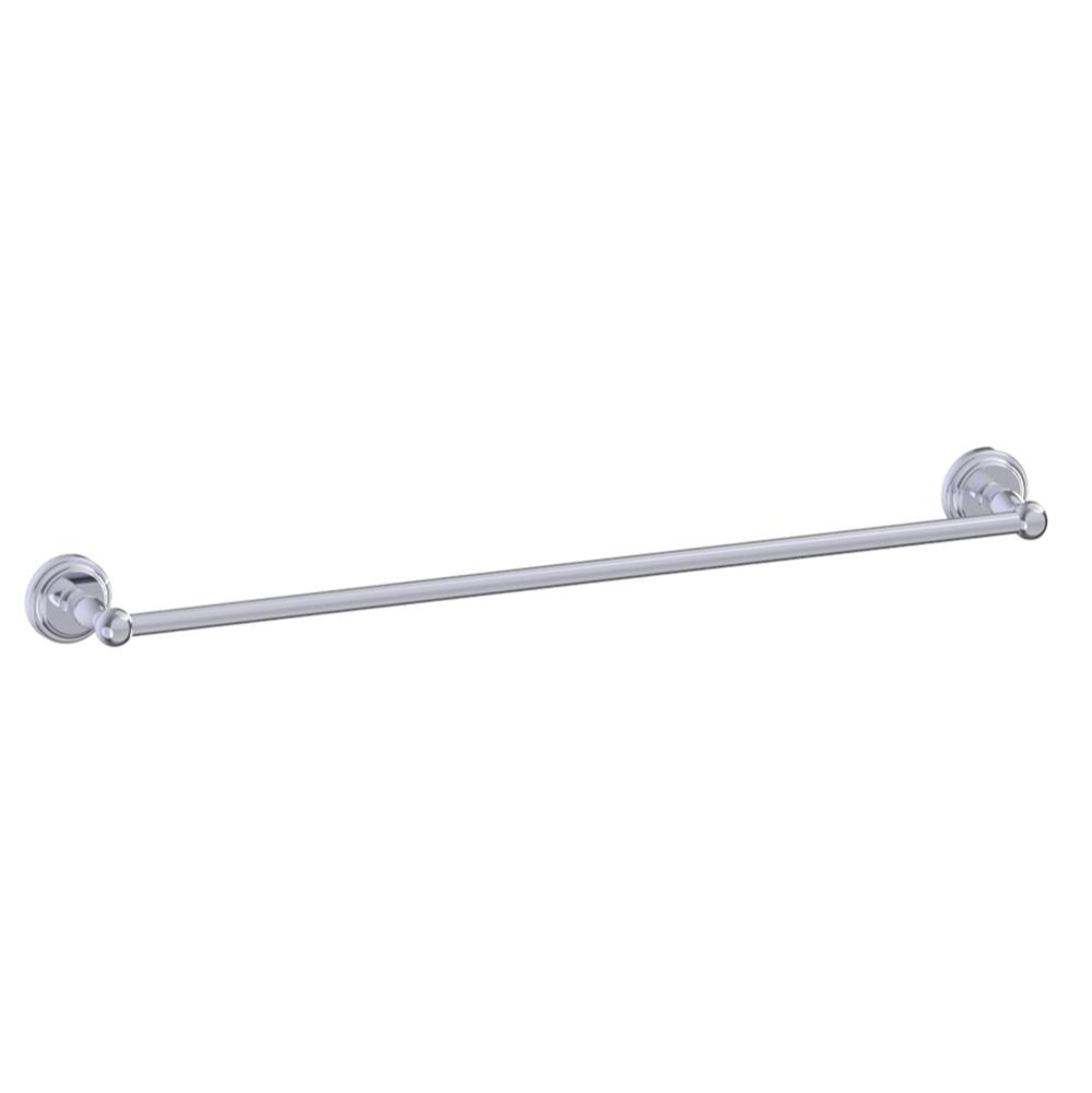 FLORENCE - 24-inch Bathroom Towel Bar-Polished Chrome