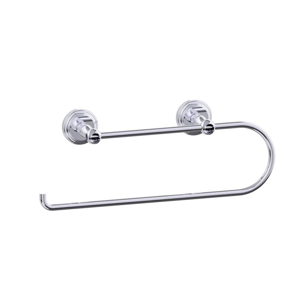 FLORENCE - Double Post Paper Towel Holder -Brushed Gold