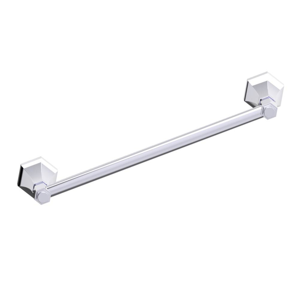PISA - 12-inch Bathroom Towel Bar-Polished Chrome