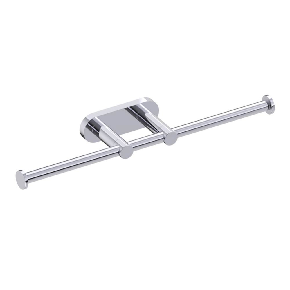 CIRCO - Double Toilet Paper Holder-Polished Chrome
