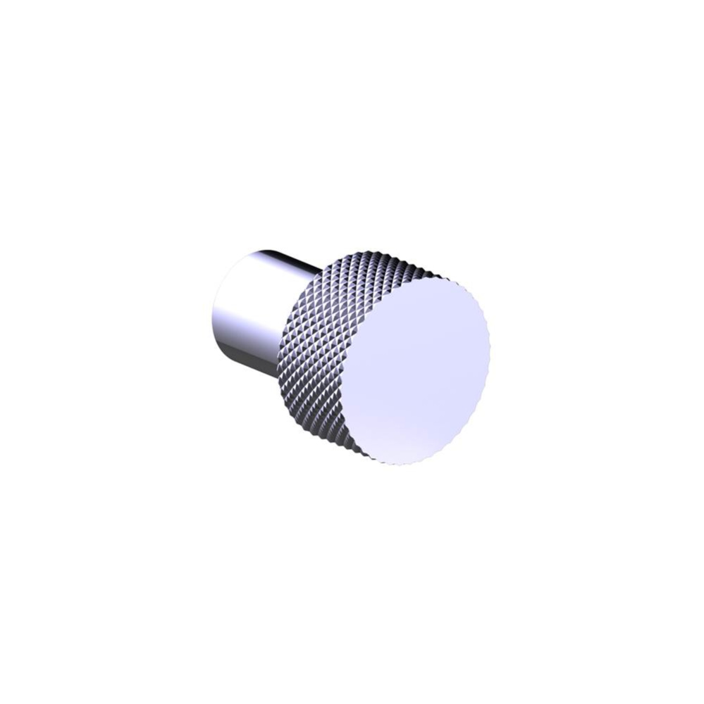 CIRCO KNURLED - Cabinet Knob-Polished Chrome