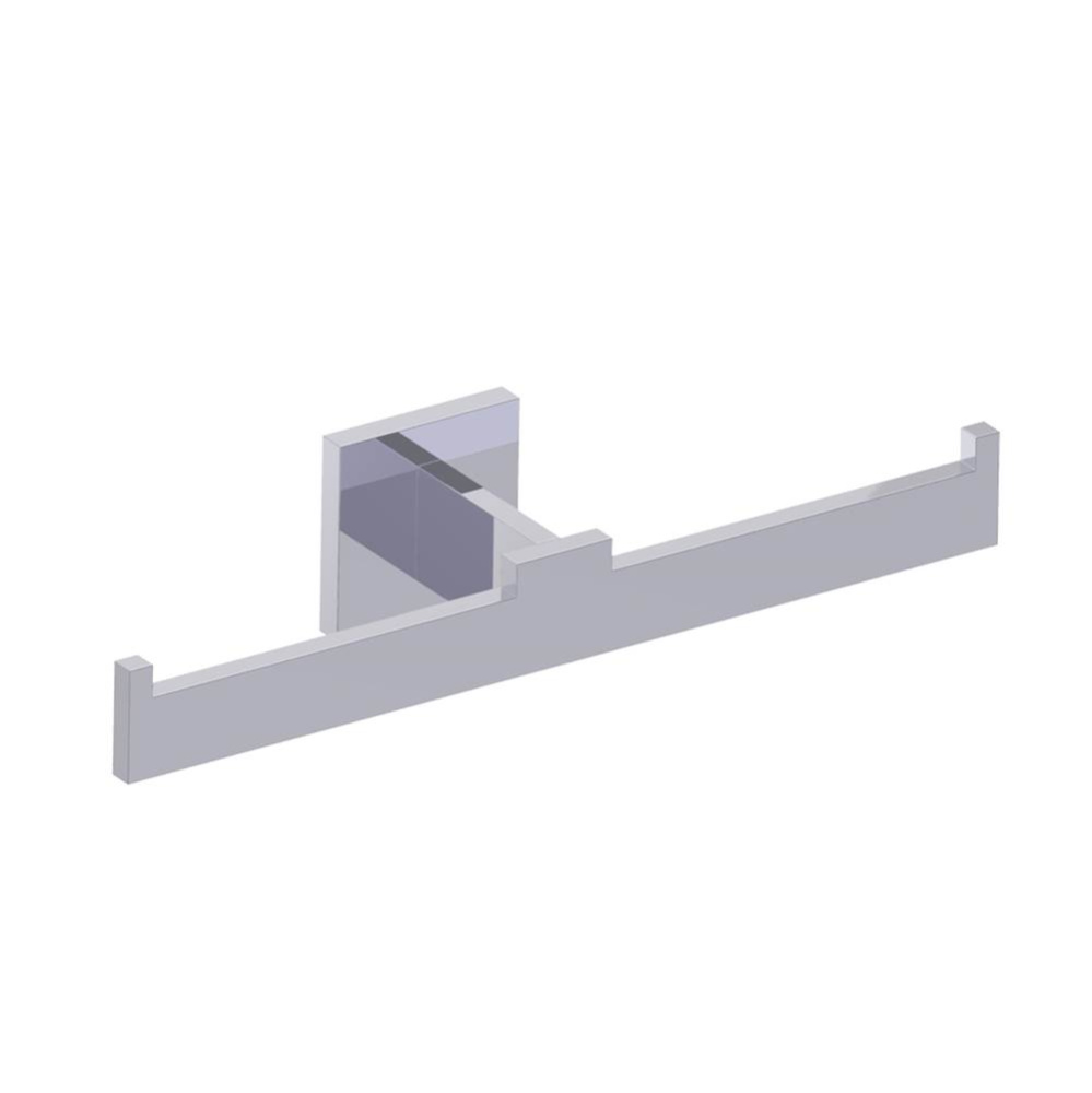HAMBURG - Double Toilet Paper Holder -Polished Chrome