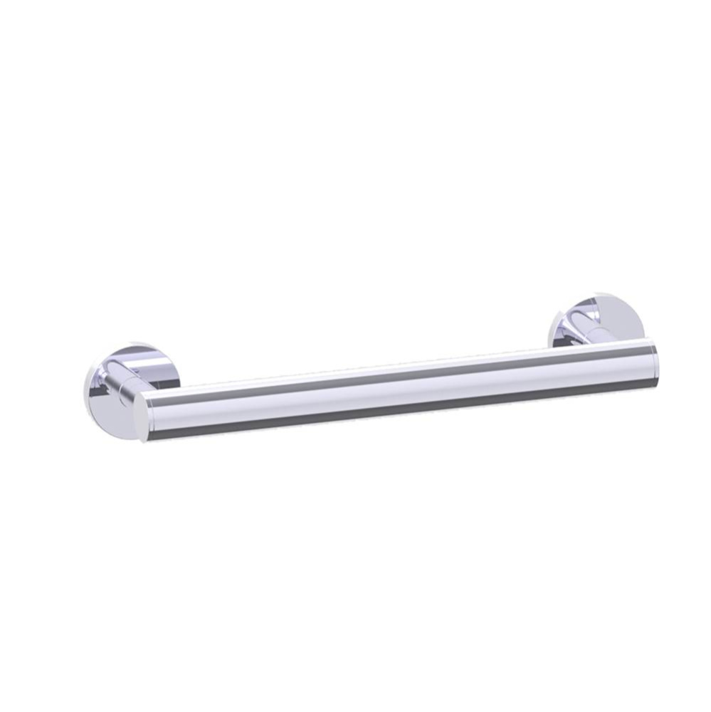 9100 Series 12-inch Round Grab Bar 35mm-Polished Chrome