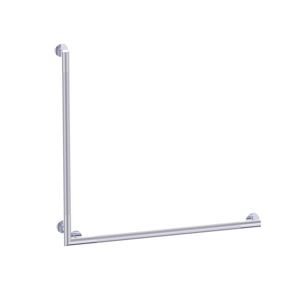 CIRCO KNURLED - Angle Grab Bar-Polished Chrome