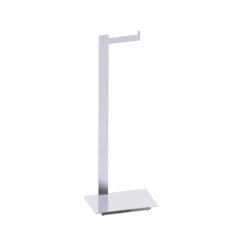 BERLIN- Free Standing - Toilet Paper Holder-Polished Chrome