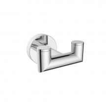 Kartners 144132 - OSLO - Double Robe Hook  - Polished