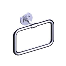 Kartners 224464-99 - WINDSOR - Rectangular Towel Ring-Polished Chrome