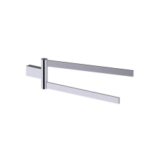 Kartners 232111-99 - BERLIN - 18-inch Double Bathroom Towel Bar - Swivel-Polished Chrome