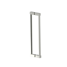 Kartners 2777818-68 - LISBON - 18-inch Double Shower Door Handle-Polished Nickel