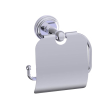 Kartners 322153-99 - FLORENCE - Toilet Paper Holder  with Cover-Polished Chrome