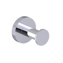 Kartners 366130-99 - CIRCO KNURLED - Robe Hook -Polished Chrome