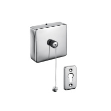 Kartners 8282003-99 - HOTEL - 7-inch Square Clothes Line-Polished Chrome