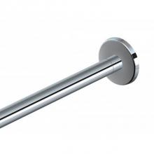 Kartners KSR-5SS-CASR-SF - Shower Rods - 5 feet Stainless Steel Shower Rod- Satin Finish