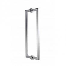 Kartners 1447806 - OSLO - 6'' Double Shower Door Handle  - Polished