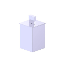 Kartners KCT-SQ-L-99 - BERLIN - Large Size Bathroom Vanity Countertop Canister-Polished Chrome