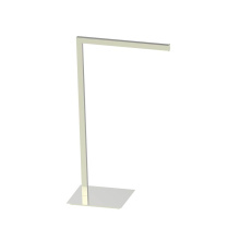 Kartners KFS-SQ-STR-68 - Free Standing - Square Single Towel Rail-Polished Nickel