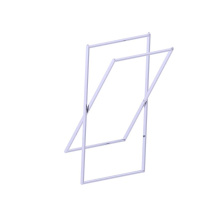 Kartners KFS-X-TR-99 - Free Standing - Towel Rail-X-Polished Chrome