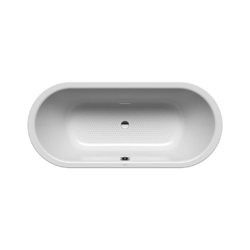 Heavy Gauge Titanium Steel Enamel Klassikduo Oval Bathtub - Model 111